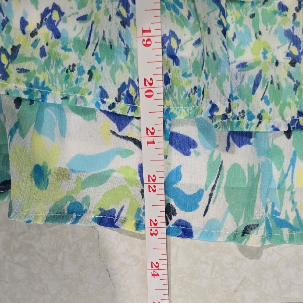 Justice Floral‎ Ruffle Tank Top - Picture 11 of 11